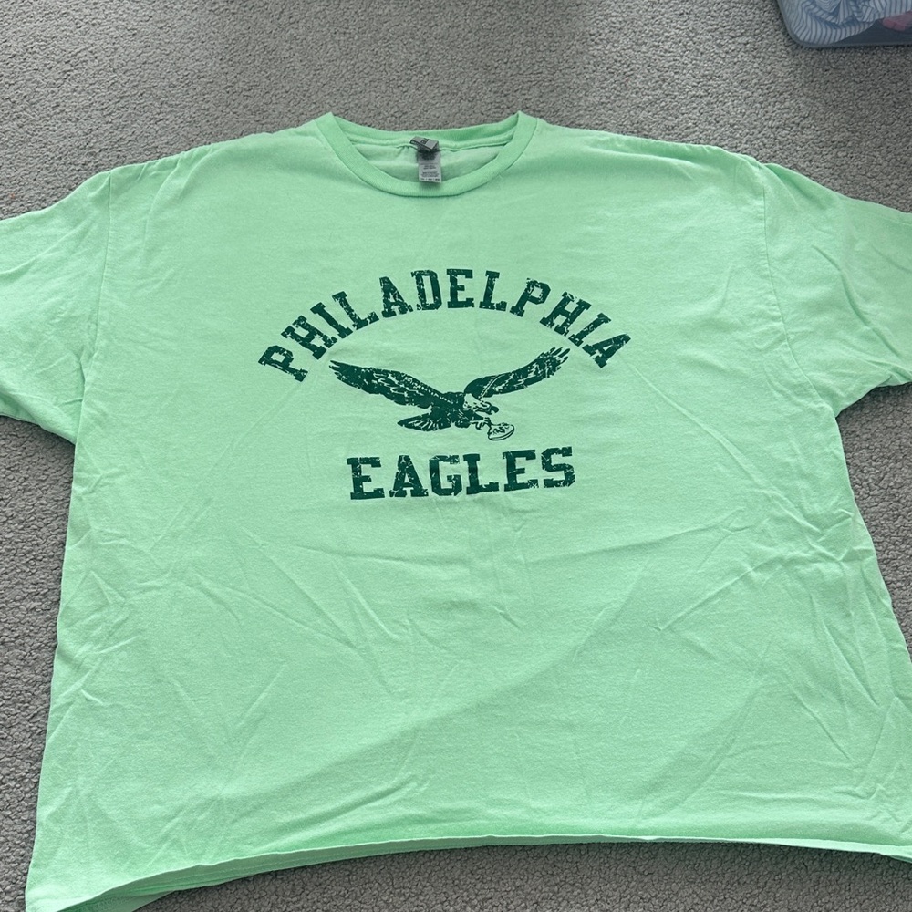 Gildan Light Green Philadelphia Eagles Tee